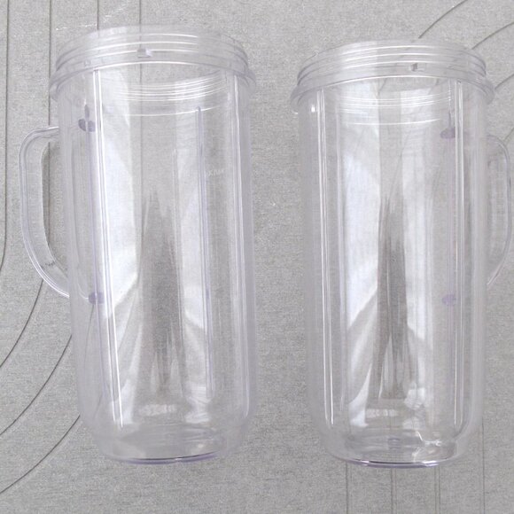 Magic Bullet original set of 2 18onz TALL cups For juices, smoothies, shakes - Picture 3 of 7
